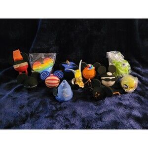 Lot of 12 Vintage Disney Antenna Toppers Walt Disney World Assorted Mix